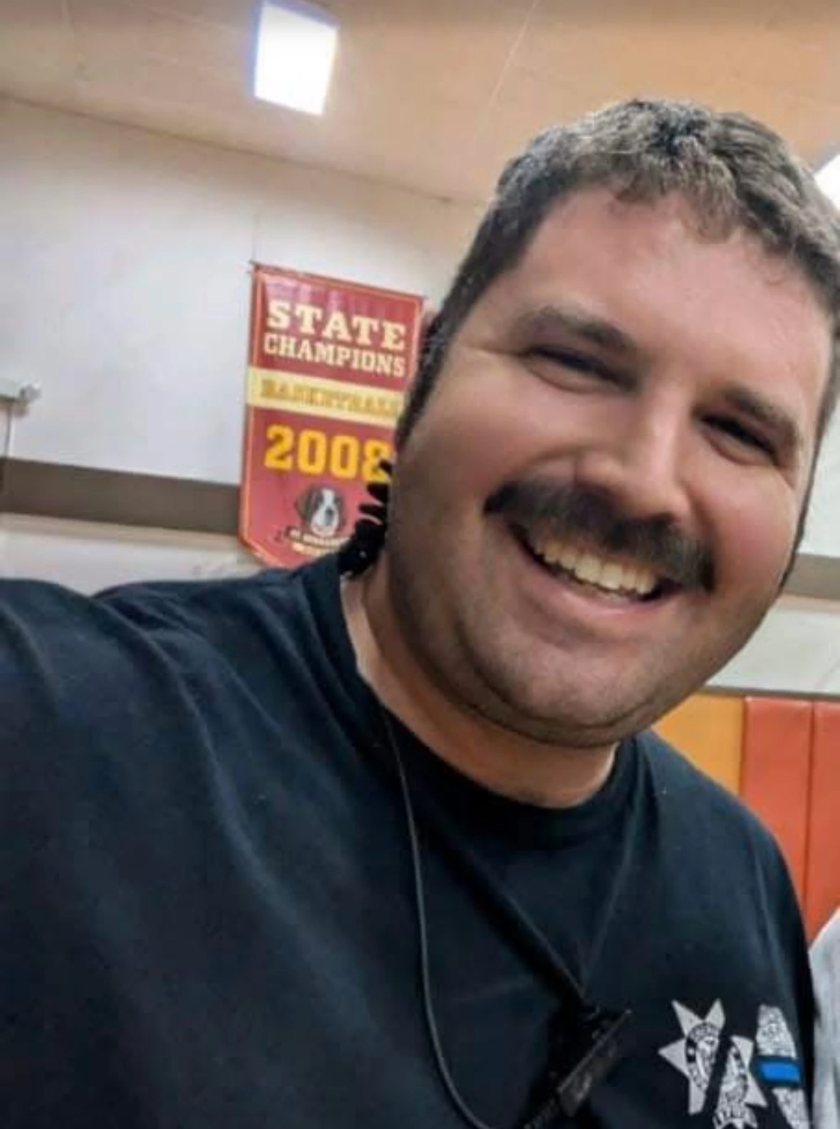 Medical professional at event